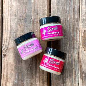 Exfoliating Lip Scrub: Raspberry