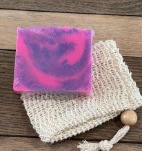 Load image into Gallery viewer, Red Hibiscus &amp; Acai Goats Milk Soap
