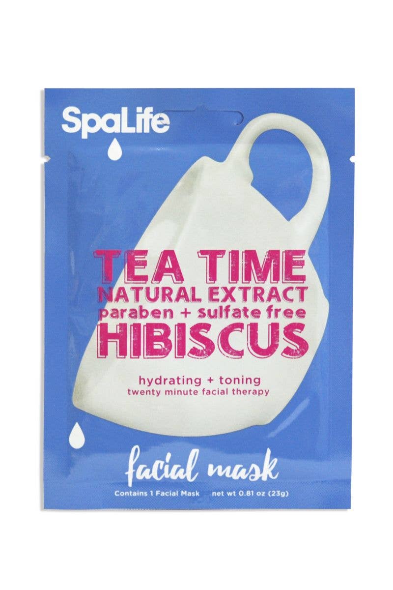 Tea Time Hibiscus Facial Mask
