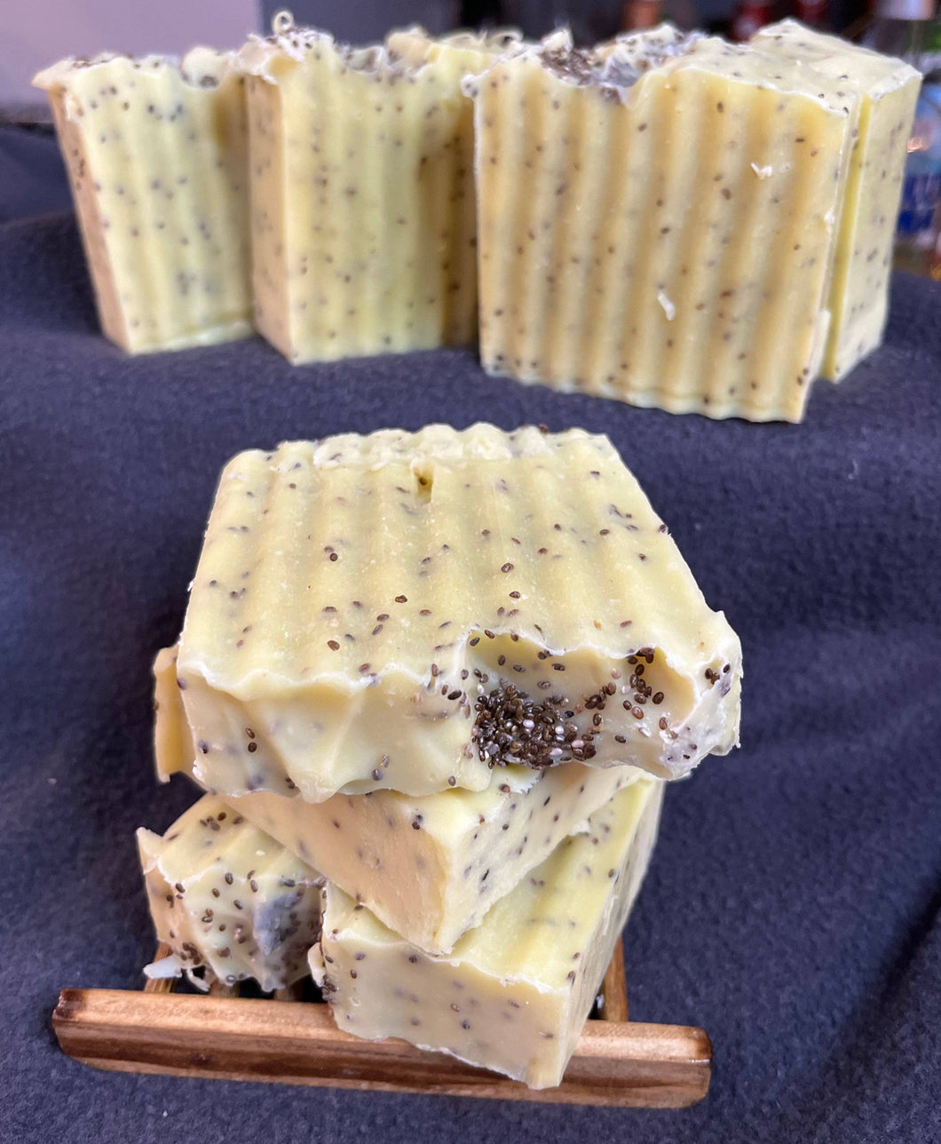 Lemon Chia Seed Soap