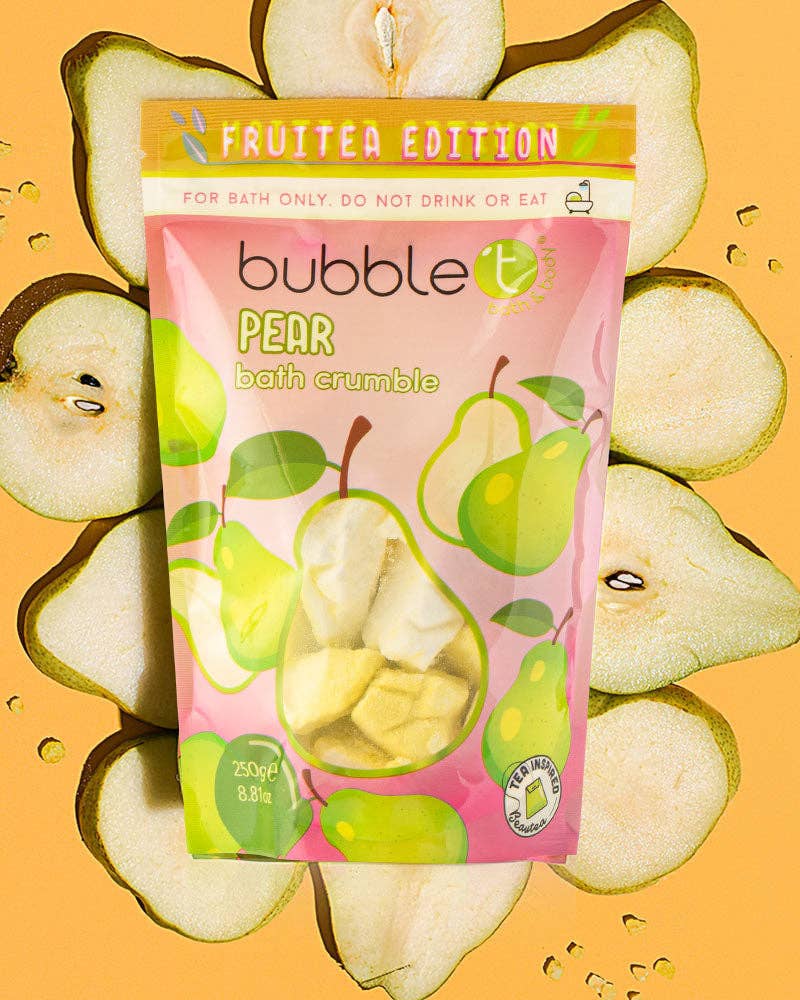 Fruitea Fizzing Pear Bath Crumble