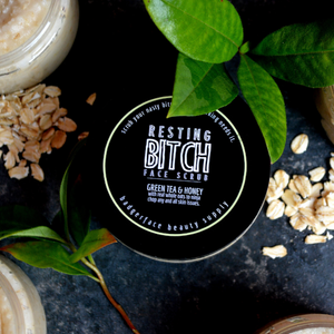 Green Tea & Oatmeal Face Scrub