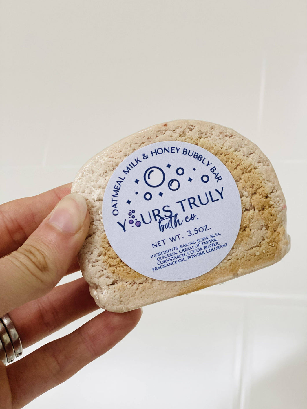 Oatmeal, Milk and Honey Bubble Bar