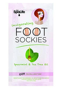 Invigorating Foot Sockies Spearmint & Tea Tree Oil