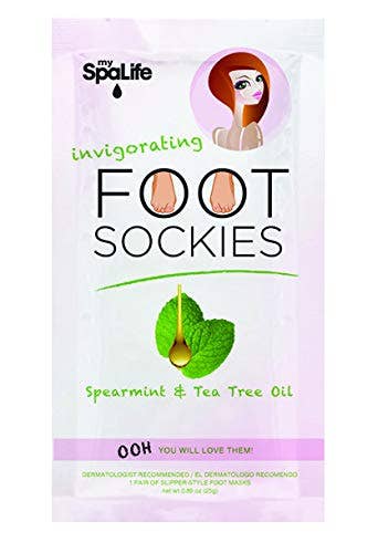 Invigorating Foot Sockies Spearmint & Tea Tree Oil