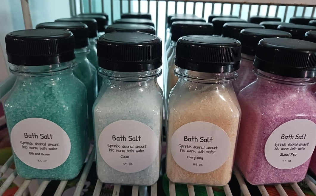 Bath Salt Jars