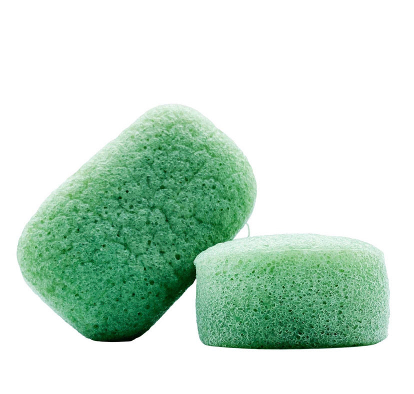 XL Green Tea Konjac Sponge