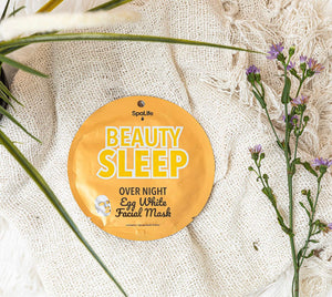 Beauty sleep egg white moisture mask