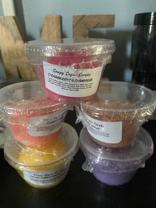 Mini soapy scrubs 